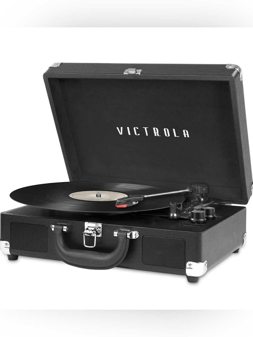 Victrola Journey - Bluetooth Suitcase Record Player - Black